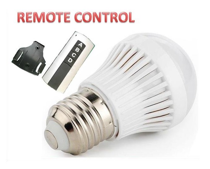 LED Energy Power saving Light Bulb Remote Control Power 15W Everonment Friendly
